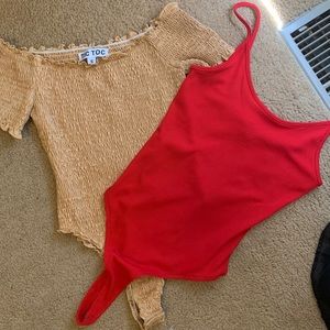 Bundle of 2 bodysuits